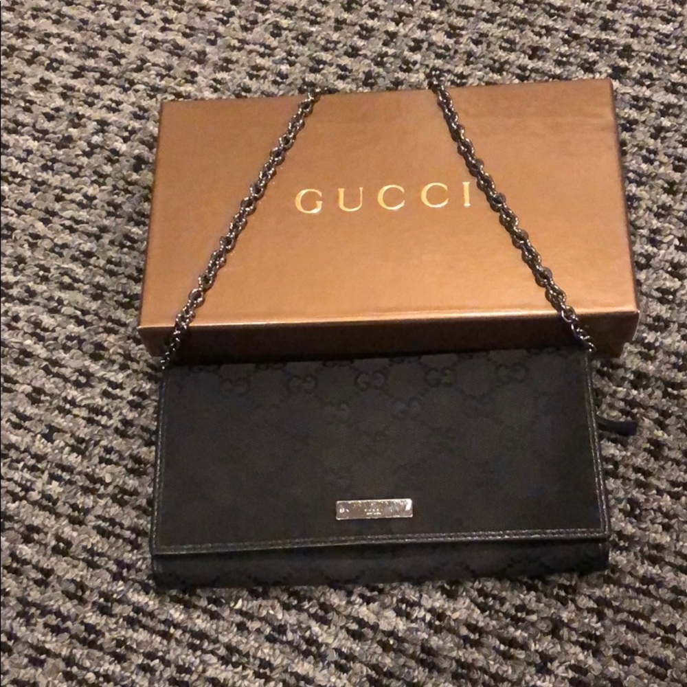 Gucci chain wallet